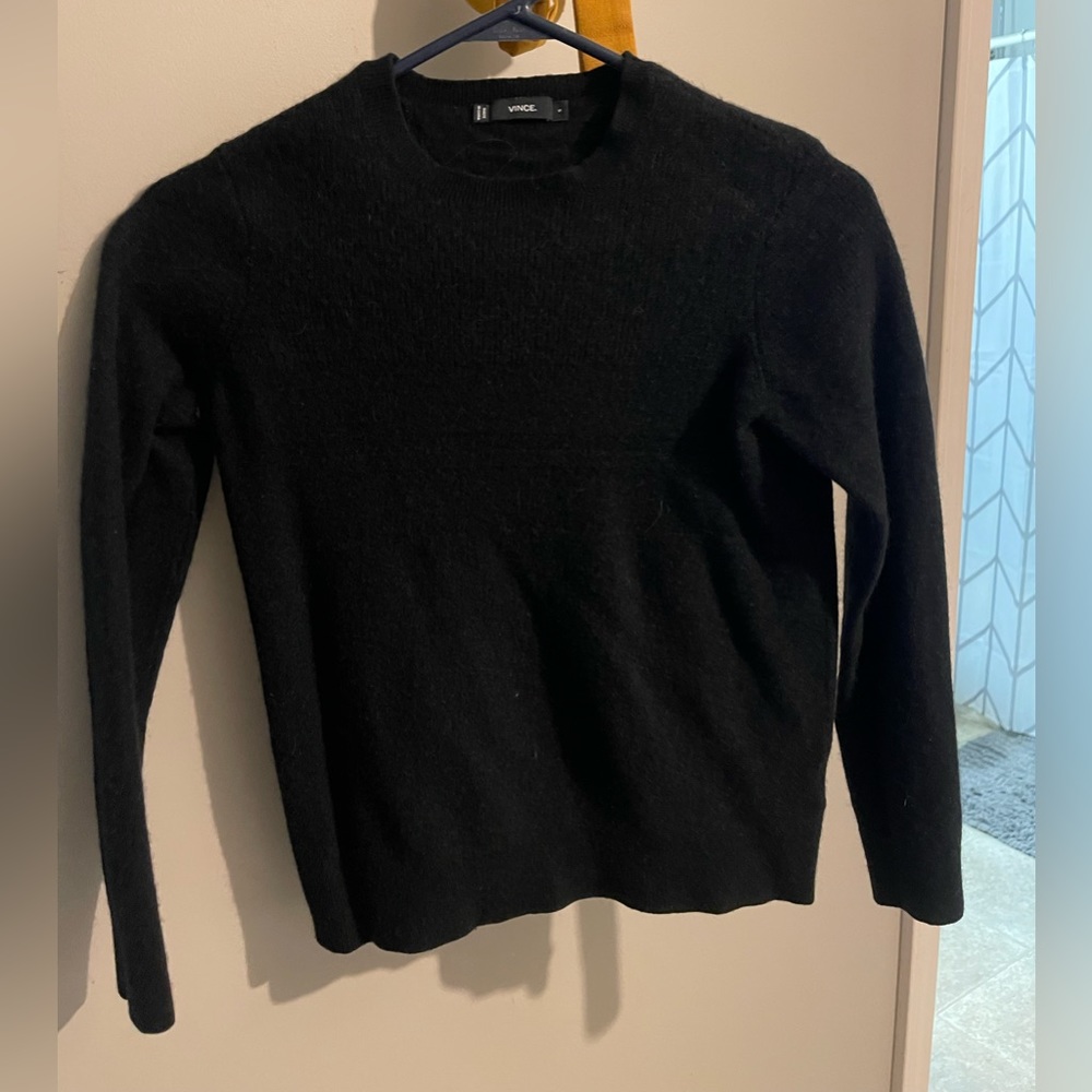 Black high neck sweater size small worn once